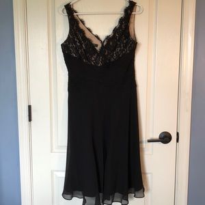 Black Anne Klein cocktail dress